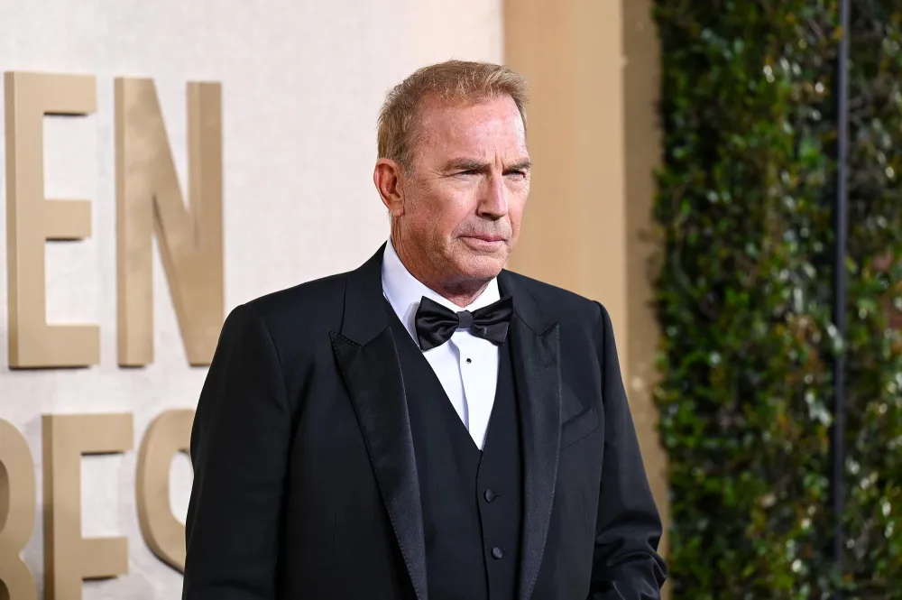 Golden Globes 2024 Yellowstone Star Kevin Costner Looks Dashing In A